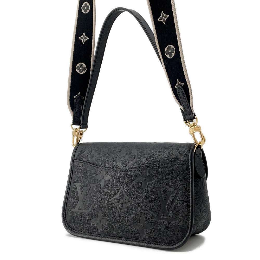 Louis Vuitton Shoulder Empreinte Black Bag Monogram Diane